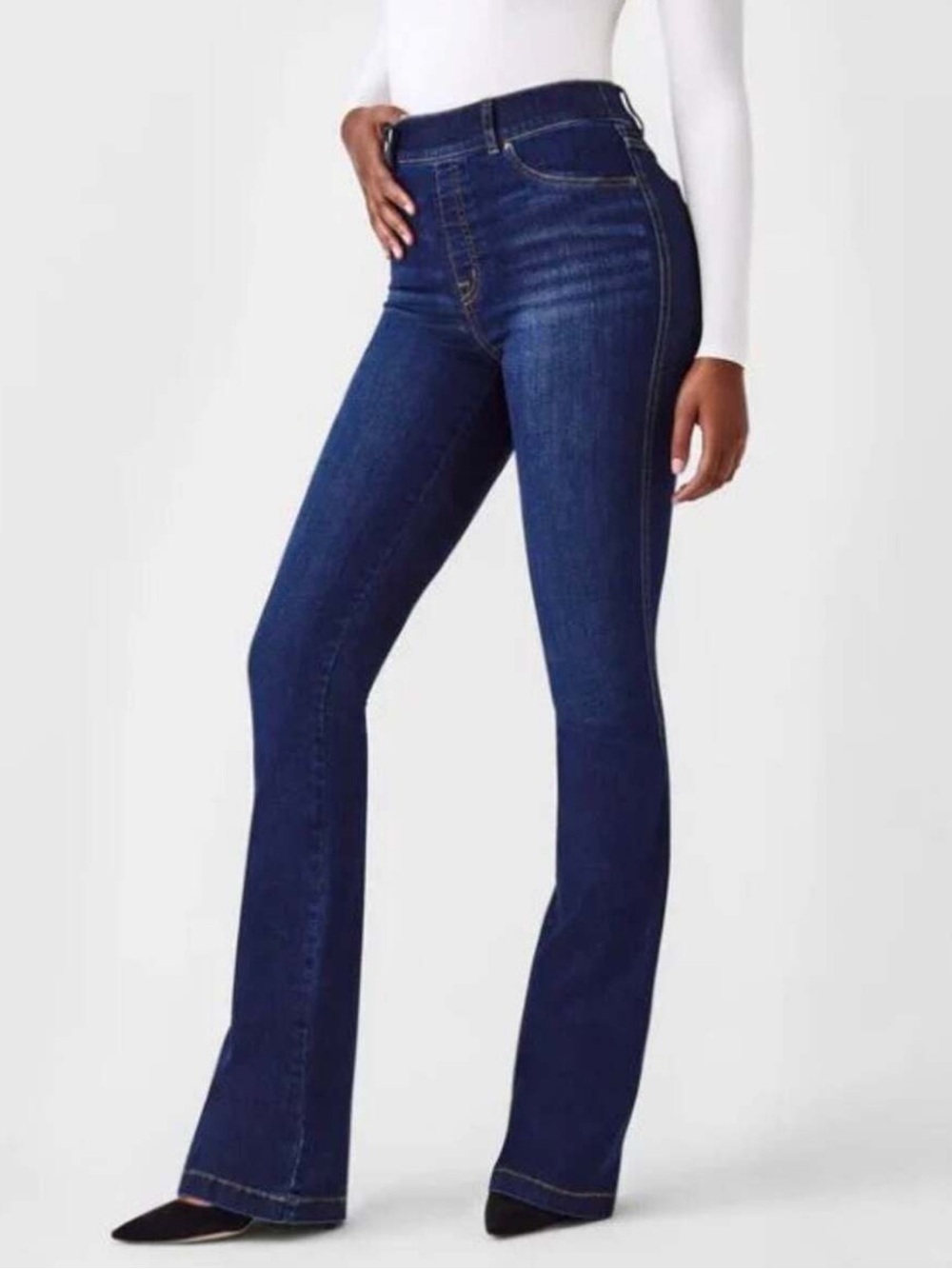 SPANX Flare jeans size Large Tall